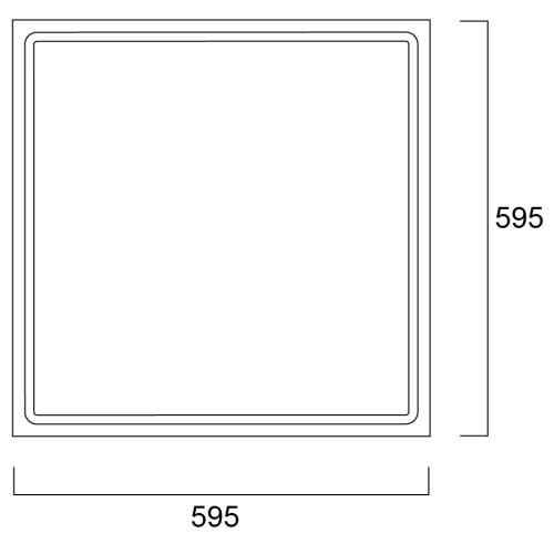 Lytepanel2_600x600_Front_View_Line_drawing